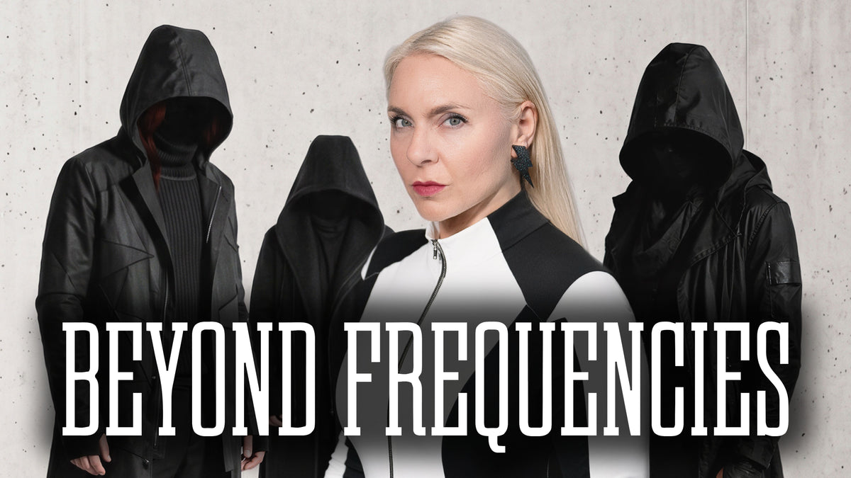 Beyond Frequencies with band logo on the original campaign photograph